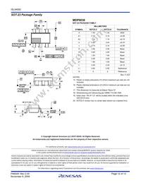 ISL54500IRUZ-T Datasheet Page 12