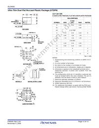 ISL54500IRUZ-T Datasheet Page 13