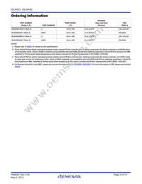 ISL54501IRUZ-T Datasheet Page 2