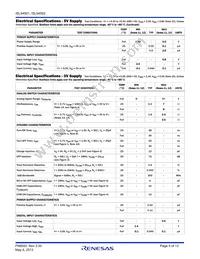 ISL54501IRUZ-T Datasheet Page 5