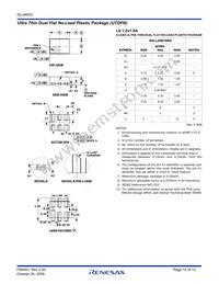 ISL54503IRUZ-T Datasheet Page 12