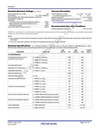 ISL55210IRTZ-T7 Datasheet Page 3