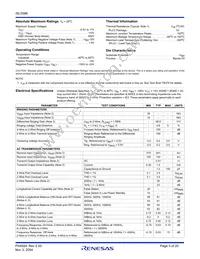 ISL5586DIMZ Datasheet Page 3