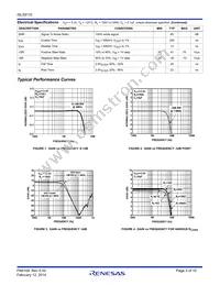 ISL59110IEZ-T7 Datasheet Page 3