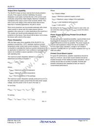 ISL59110IEZ-T7 Datasheet Page 9