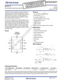 ISL59115IRUZ-T7 Datasheet Cover