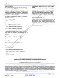 ISL59115IRUZ-T7 Datasheet Page 9