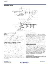 ISL59421IUZ Datasheet Page 9