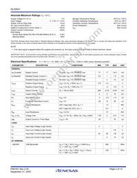 ISL59441IA-T7 Datasheet Page 2