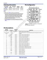 ISL59446IRZ-T7 Datasheet Page 2