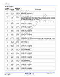 ISL59483IRZ-T13 Datasheet Page 12