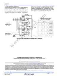 ISL59483IRZ-T13 Datasheet Page 16