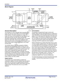 ISL59534IKEZ Datasheet Page 16