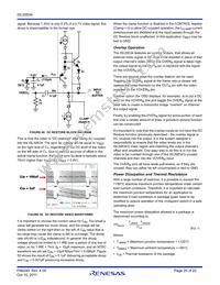 ISL59534IKEZ Datasheet Page 20