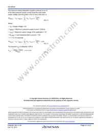 ISL59534IKEZ Datasheet Page 21