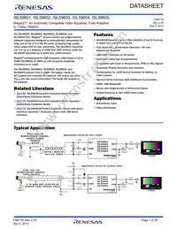 ISL59602IRZ-T7A Datasheet Cover