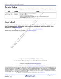 ISL59923IRZ Datasheet Page 17