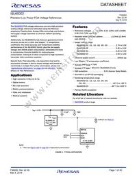 ISL60002B-33W Datasheet Cover