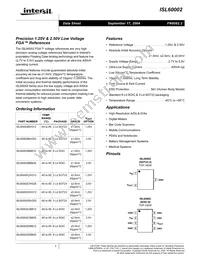 ISL60002DIB825 Datasheet Cover