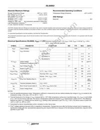 ISL60002DIB825 Datasheet Page 3