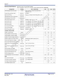 ISL6111CRZA-T Datasheet Page 7