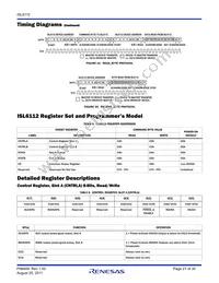 ISL6112IRZA-T Datasheet Page 21