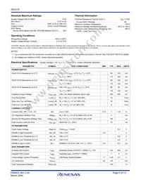 ISL6119LIBZA-T Datasheet Page 4
