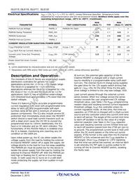ISL6120CBZA-T Datasheet Page 5