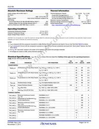 ISL61861AIBZ-T7A Datasheet Page 5