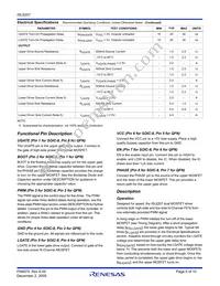 ISL6207HRZ-T Datasheet Page 5