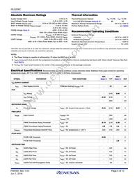 ISL6208CIRZ-T Datasheet Page 5