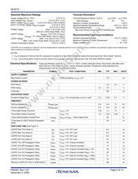 ISL6210CRZ-T Datasheet Page 4