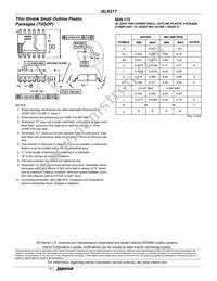 ISL6217CVZ-T Datasheet Page 19