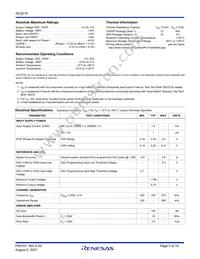 ISL6218CV-T Datasheet Page 3