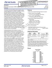 ISL6223CAZA-T Datasheet Cover