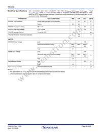 ISL6232CAZA-T Datasheet Page 5