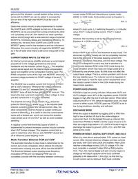 ISL6232CAZA-T Datasheet Page 17