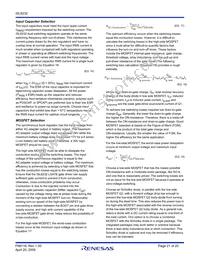 ISL6232CAZA-T Datasheet Page 21