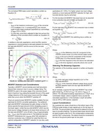 ISL62386HRTZ Datasheet Page 17