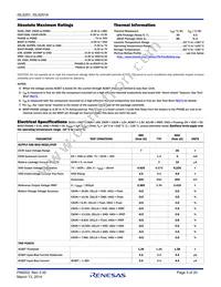 ISL6251AHRZ-T Datasheet Page 3