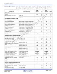 ISL6252HRZ-T Datasheet Page 7