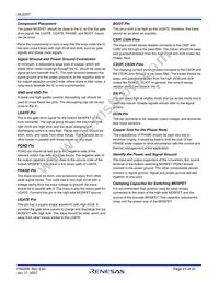 ISL6257HRZ-T Datasheet Page 21