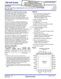 ISL6263BHRZ-T Datasheet Cover