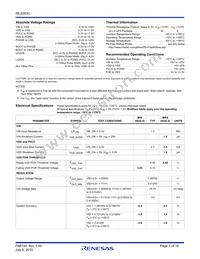 ISL6263CHRZ-T Datasheet Page 5