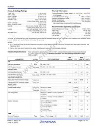 ISL6263CRZ-T Datasheet Page 6