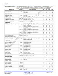 ISL6269IRZ-T Datasheet Page 5