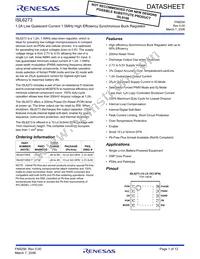 ISL6273IRZ Datasheet Cover