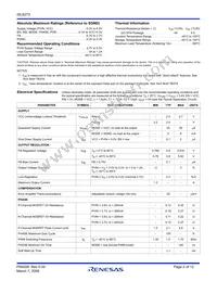 ISL6273IRZ Datasheet Page 2