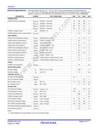 ISL62870HRUZ-T Datasheet Page 5