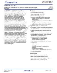 ISL62872HRUZ-T Datasheet Cover